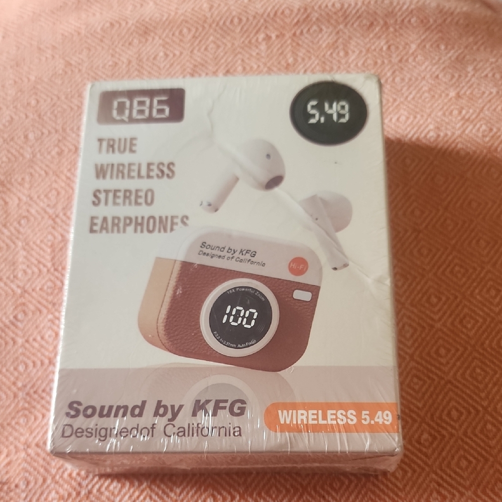 😎Wireless Earphones - Brown